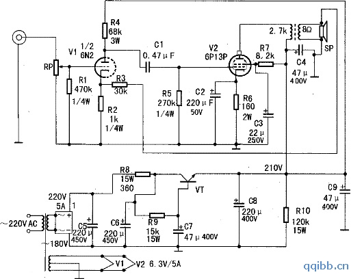 用6P13P做的胆机功放电路.jpg