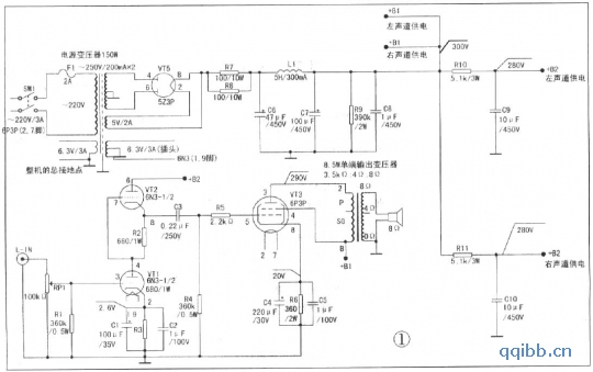 用6P3P制作单端甲类胆机1.jpg