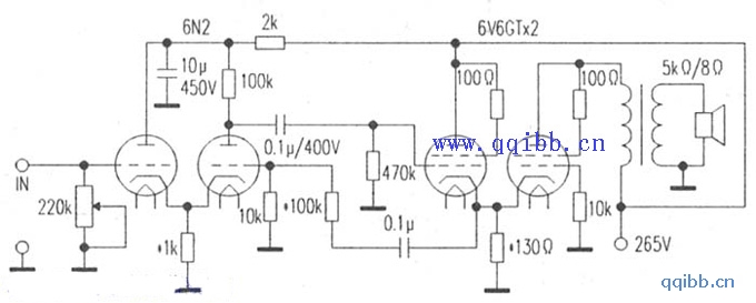 用6V6管制的差分单端胆功放.jpg
