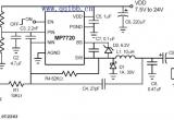 MP7720组成的数字功放电路电路图