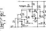 中联A-2108B放大器电源与保护电路电路图
