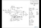 STK075G功放电路电路图