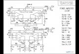TDA1515B功放电路电路图