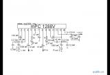 mPC1288V功放电路电路图