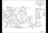 STK1035功放电路电路图