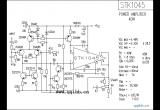 STK1045功放电路电路图
