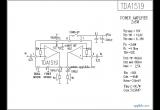 TDA1519功放电路电路图
