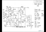 STK1040功放电路电路图