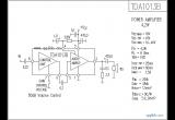 TDA1013B功放电路电路图