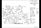STK1050功放电路电路图