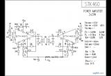 STK460功放电路电路图