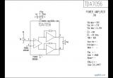 TDA7056A功放电路电路图