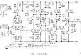 高保真45W分离元件功放制作电路图