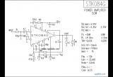 STK084G功放电路电路图