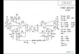 STK457功放电路电路图