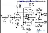翔声708A胆机耳机功放电路电路图