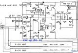 奇声AV-757DB放大器前方声道功放电路电路图