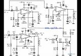 天逸AD-5100放大器中置与环绕声道功放电路电路图