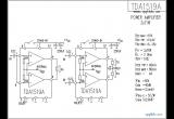 TDA1519A功放电路电路图