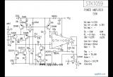 STK1059功放电路电路图