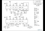 LA4185功放电路电路图