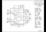 TA7227P功放电路电路图