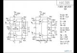 HA1388功放电路电路图