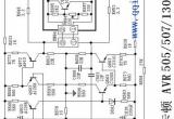 哈曼卡顿AVR505 507 130 230 330功放后级电路图电路图