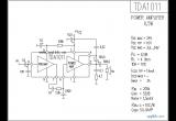 TDA1011功放电路电路图