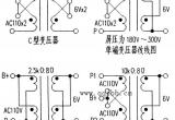 用C型控制变压器改制电子管音频输出变压器电路图