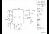 LA4101功放电路电路图