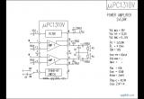 uPC1310V功放电路电路图