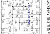 哈曼卡顿AVR45  AVR65功放后级电路图电路图