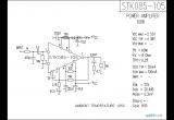 STK085-105功放电路电路图
