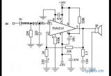 用TDA1514制作双40W功放电路图电路图