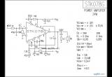 STK078G功放电路电路图