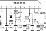TDA1013B彩电常用伴音功放电路电路图