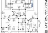 哈曼卡顿AVR125 225 2250 3550功放后级电路图电路图