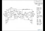STK4352功放电路电路图