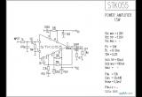 STK055功放电路电路图