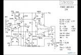 STK1039功放电路电路图