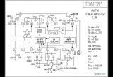 TDA1083功放电路电路图