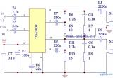 使用TDA2009制作功放电路图电路图