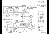 TDA7285功放电路电路图