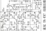 索尼TA-EX7功放后级电路图电路图