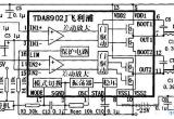 使用TDA8902J制作的数字功放电路图电路图
