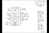 uPC1318AV功放电路电路图