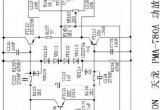 天龙PMA-780A功放后级电路图电路图