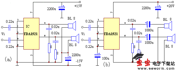 TDA1521电路