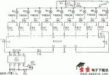 场效应管驱动的定时闪光电路图电路图